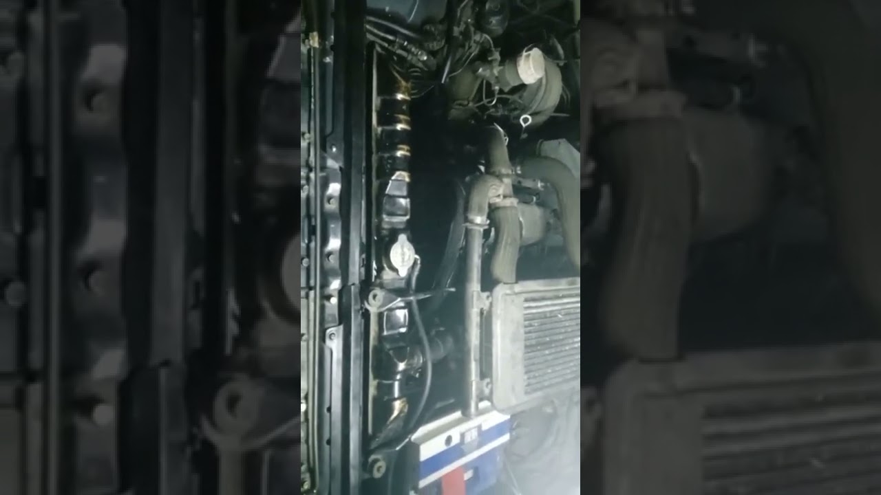 Паджеро 2 4Д56Т коленвал без противовесов. Pajero 4D56T crankshaft without counterweights