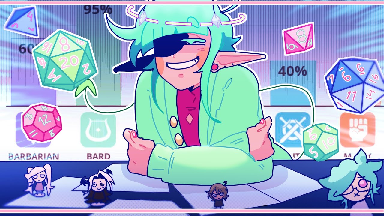 DRAWING MY OCS AS THEIR DND CLASS