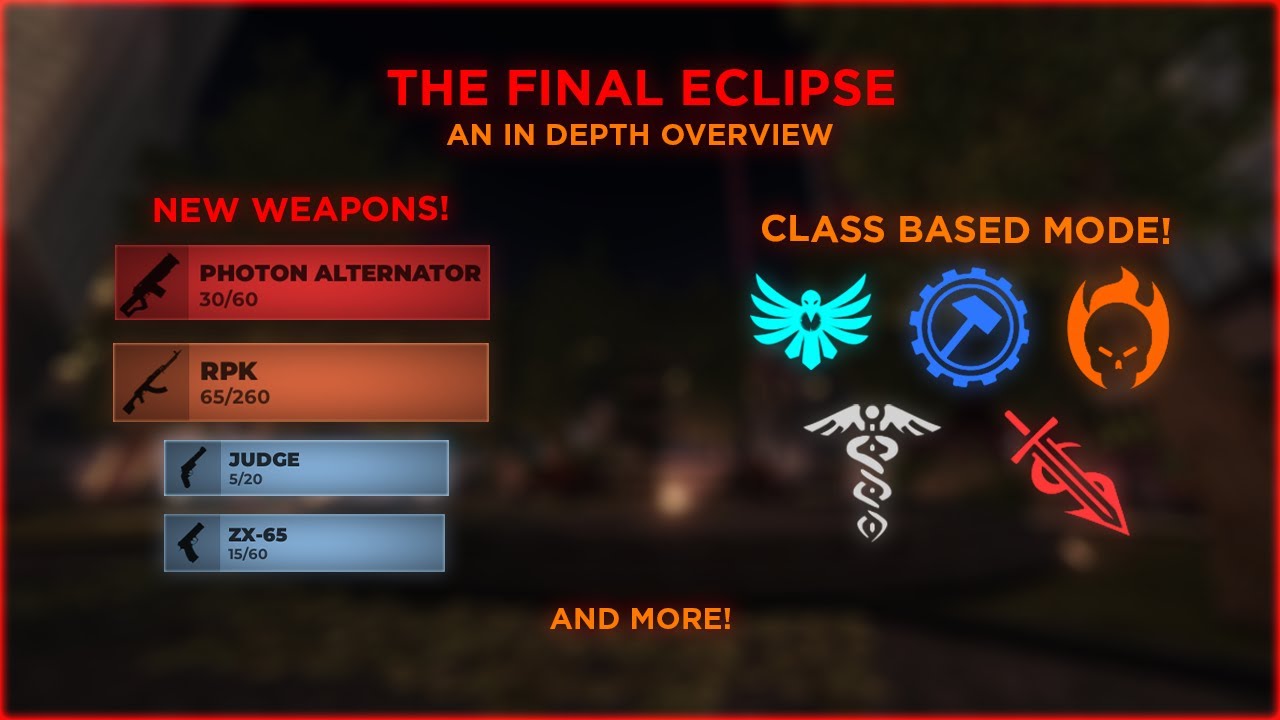 The Final Eclipse Full Update Overview | Blackout Revival