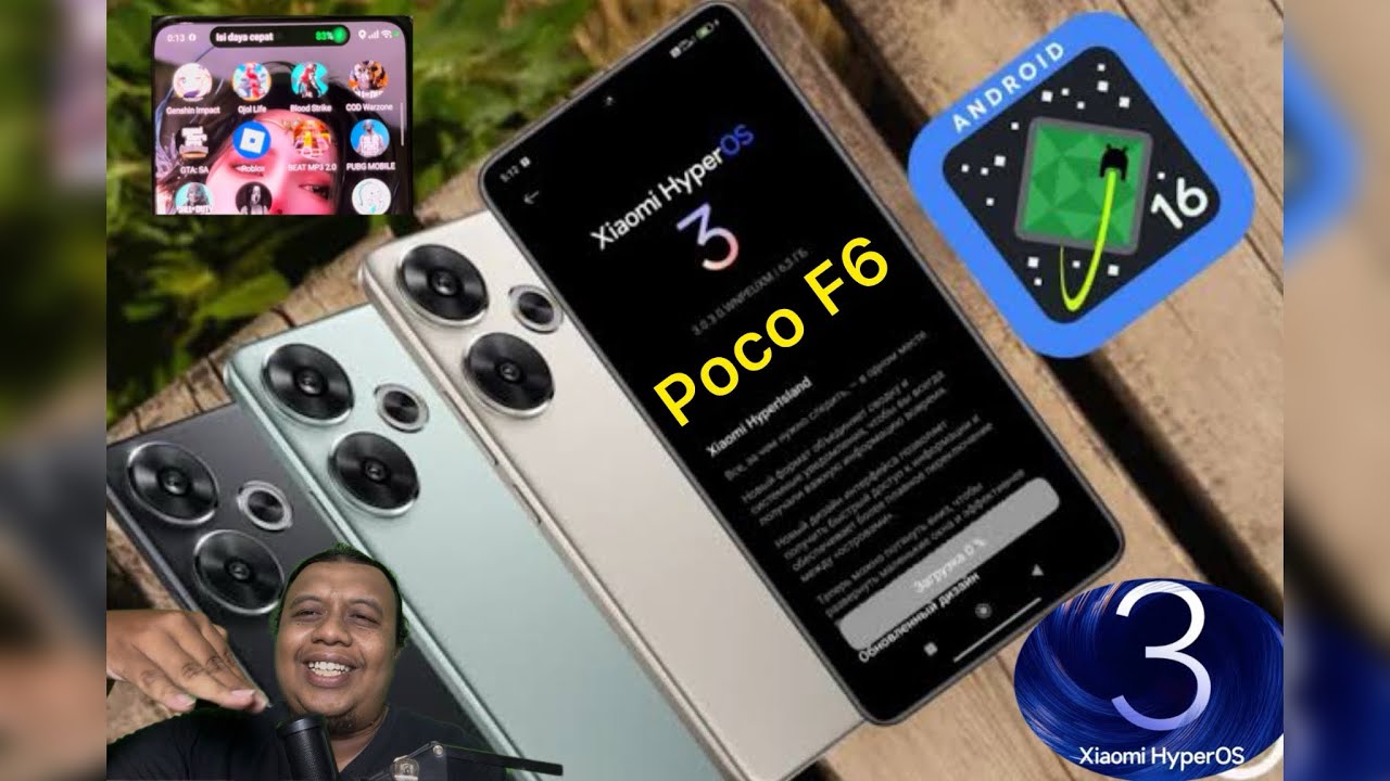 HyperOS 3.0 di Poco F6