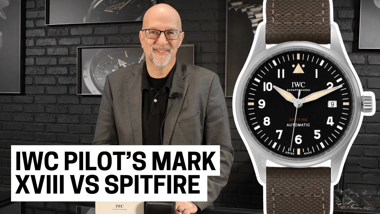 IWC Pilots Watch Mark XVIII vs Spitfire: Wartime Heritage and Aviation Legacy | SwissWatchExpo