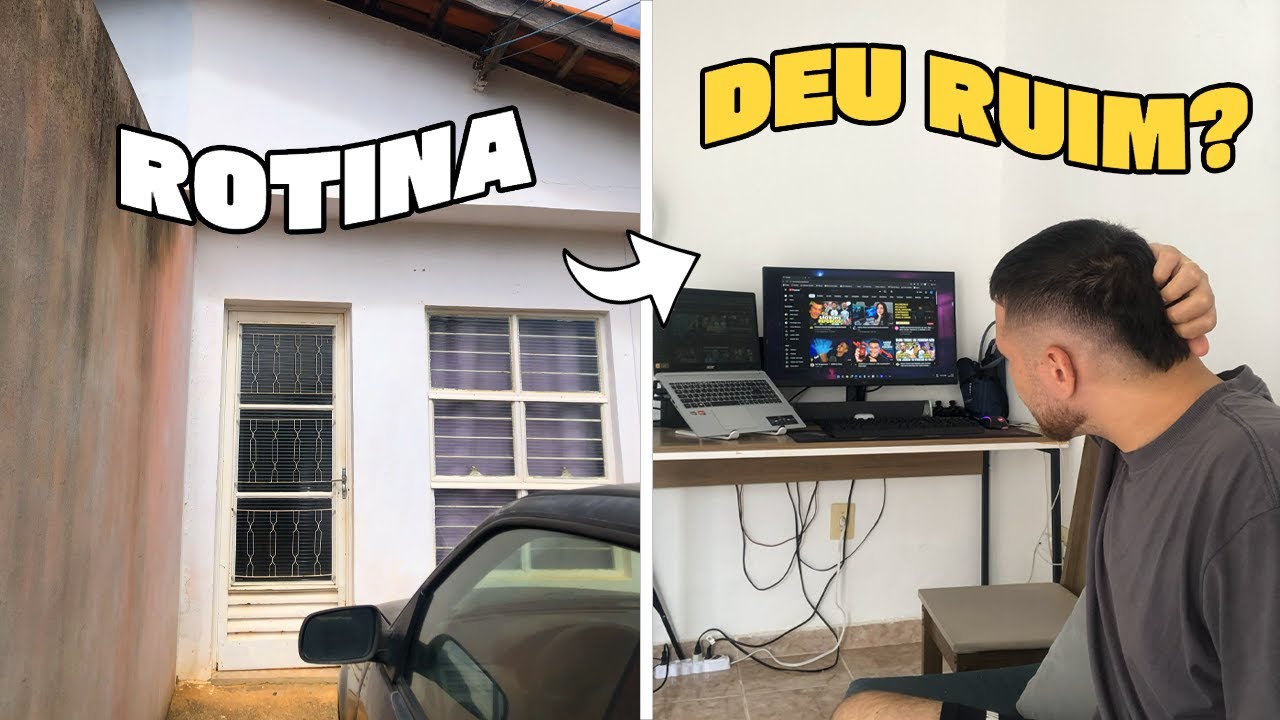 ROTINA de um dono de LOJA online morando SOZINHO