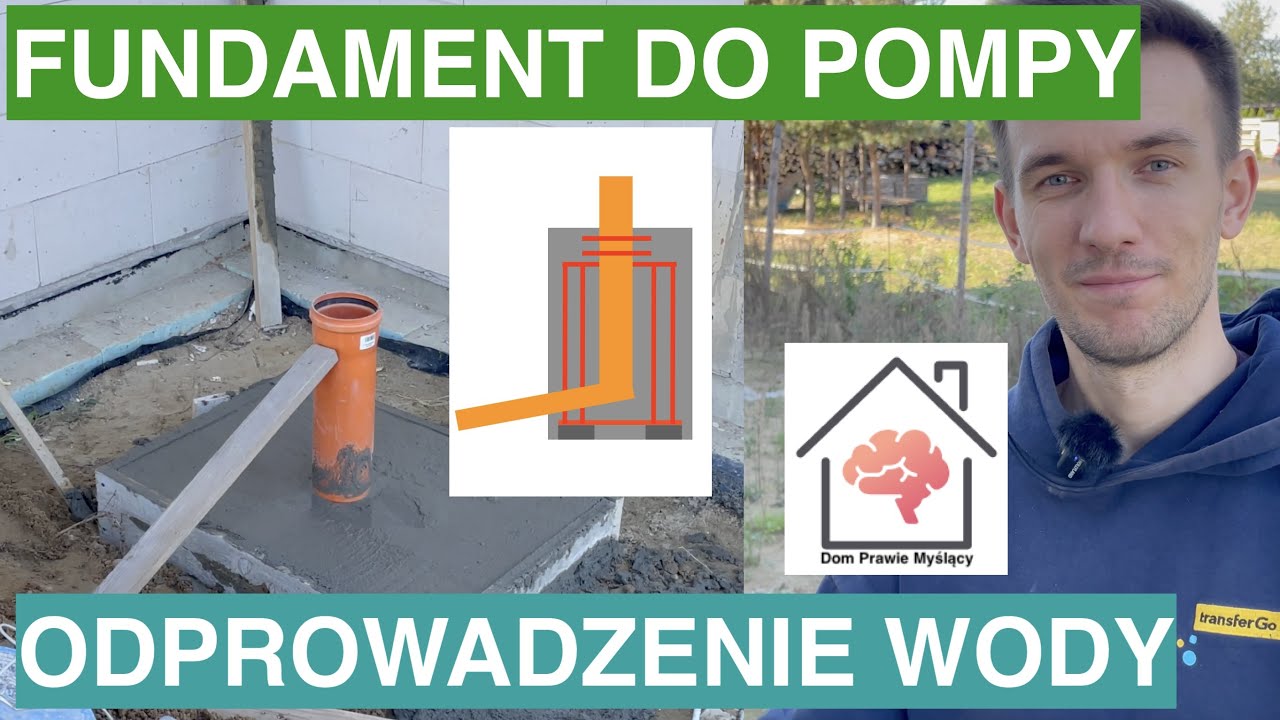 Projekt kotłownia część 1! Jak wykonać samemu fundament do pompy ciepła? Odprowadzenie skroplin.