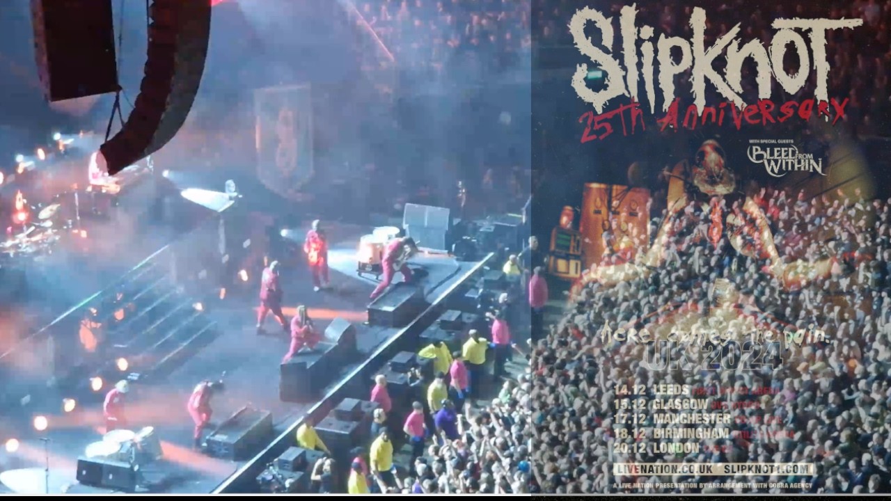 Slipknot & Bleed From Within Concert Vlog | O2 Arena 20/12/24