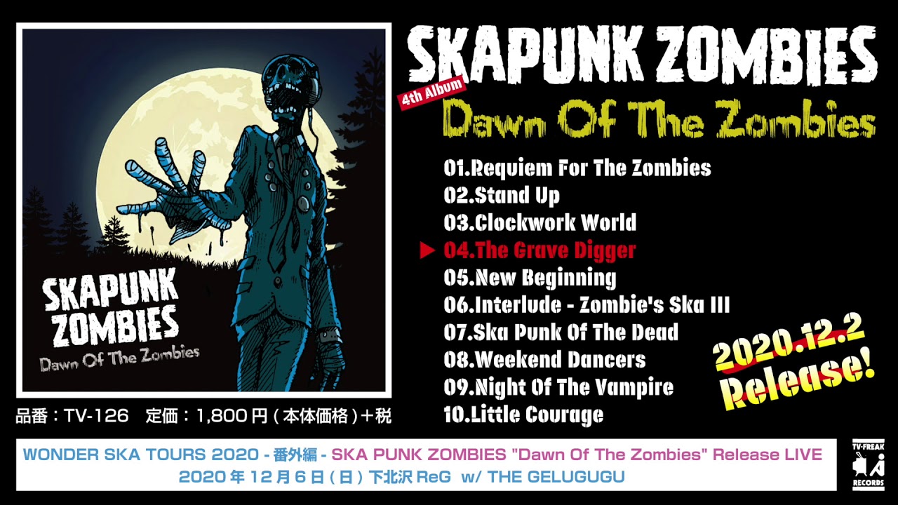 SKA PUNK ZOMBIES - Dawn Of The Zombies [Album Digest]