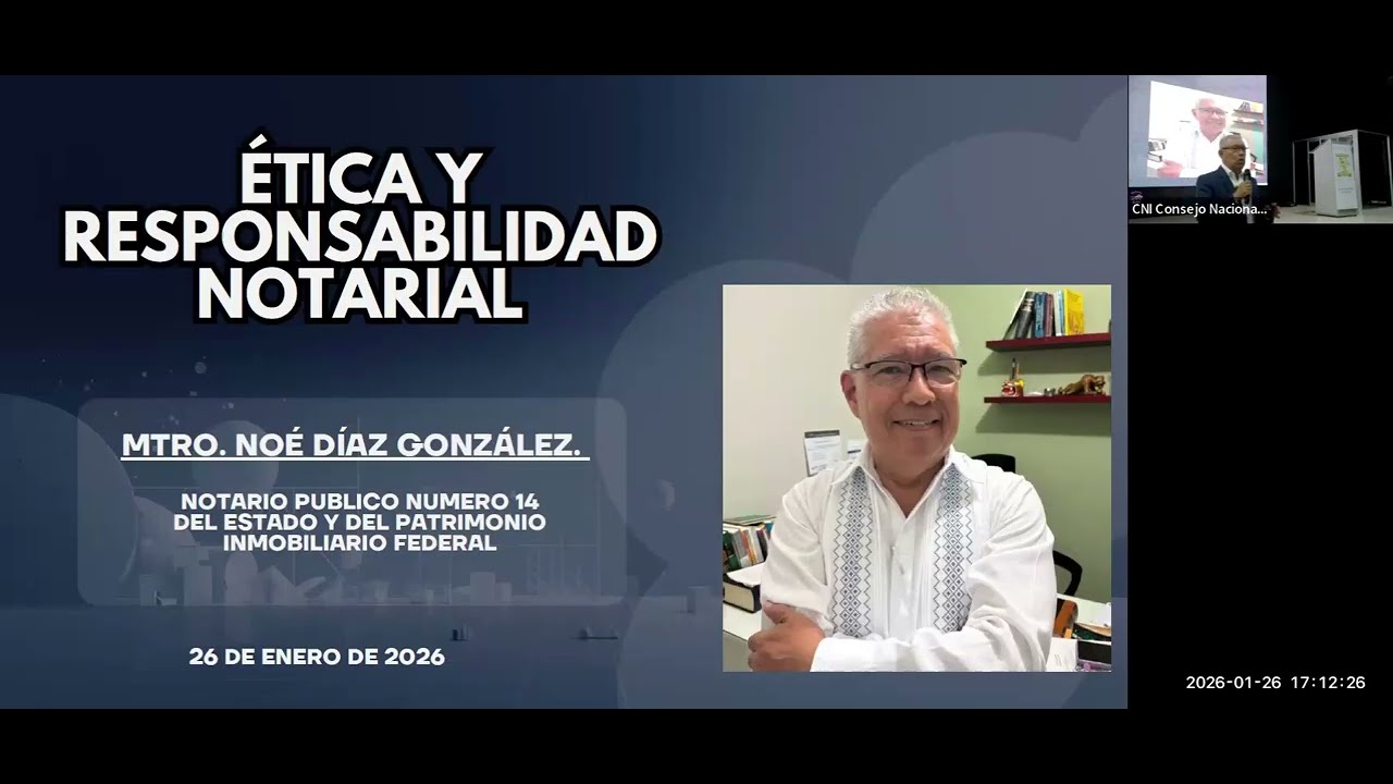 Ética y Responsabilidad Notarial en México I Consejo Nacional Inmobiliario