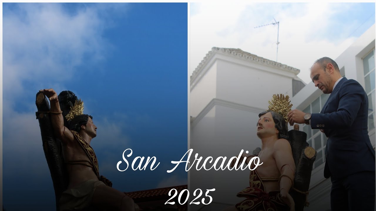4K | SAN ARCADIO MÁRTIR OSUNA/SEVILLA | CALLE GORDILLO | AM REDENCIÓN | 2025
