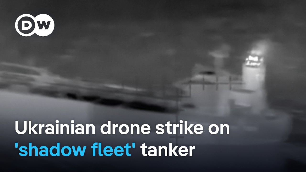 How did Ukraine pull off a drone strike on a tanker 2,000 km away in the Mediterranean? | DW News