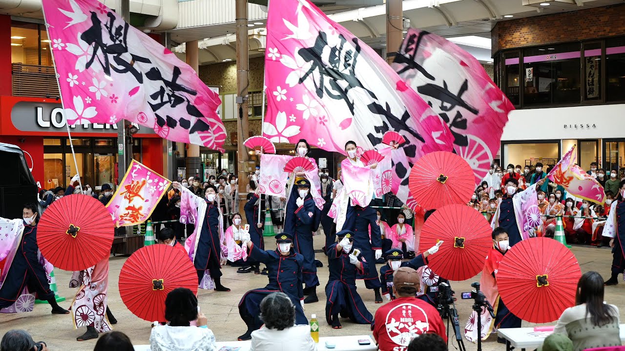 JR九州櫻燕隊 🎵勇櫻舞進 📍かごしま春祭 大ハンヤ (大ハンヤ審査) 📅2022-04-24T10:24