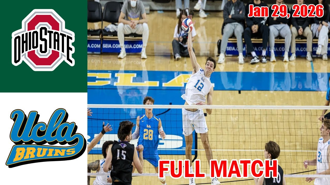 Ohio State vs UCLA [TODAY] FULL GAME | NCAA Men's Volleyball 2026 - Jan 29, 2026