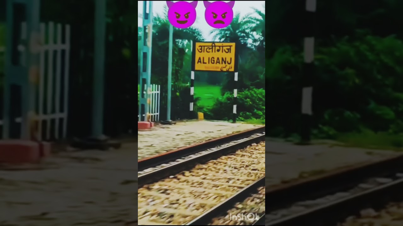 aliganj stesan video 🎥 #aliganj अलीगंज स्टेशन वीडियो 💯👿💯17 August 2025