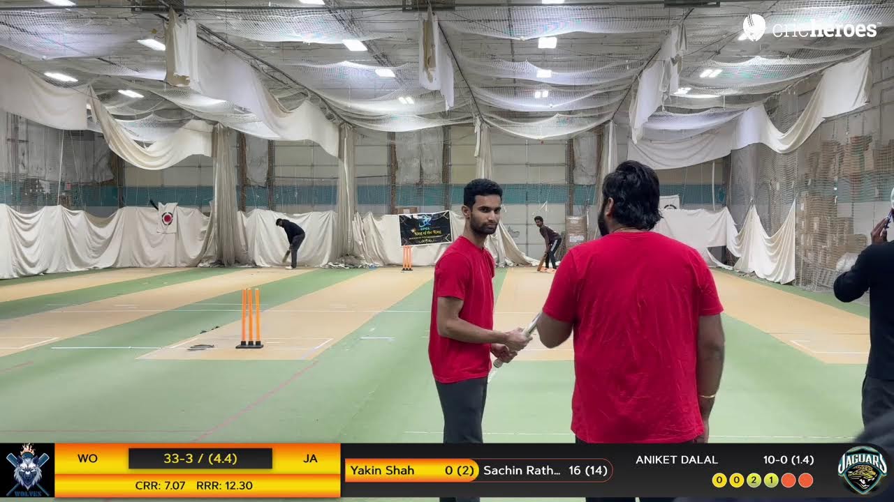 Wolves vs Jaguars | KING OF THE RING 4(League Matches) | Live - Old Bridge Cricmax