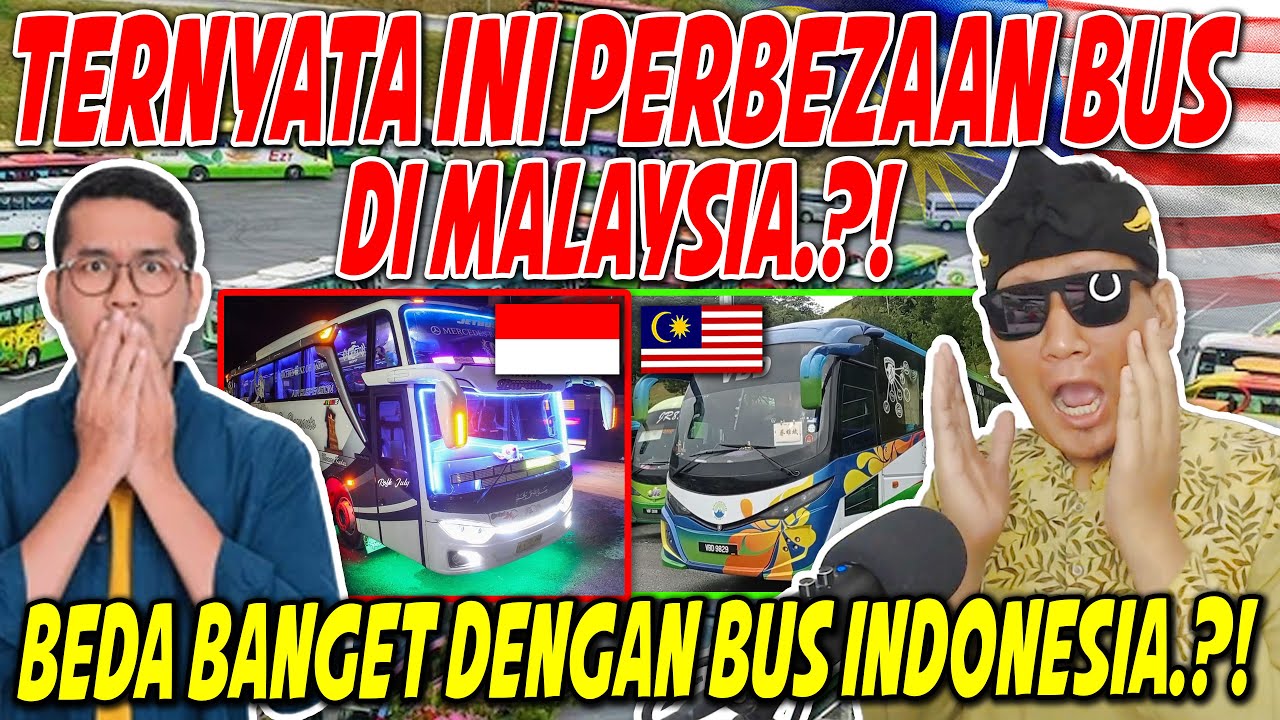 WOOH.!! TAK SANGKA DI MALAYSIA BUS TAK ADA INI.!! APAKAH MALAYSIA LEBIH BAGUS?? KOK BISA YA?