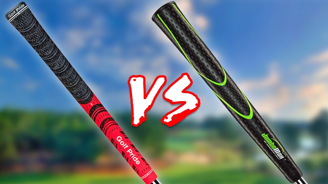 Regular Golf Grip Vs Jumbo Fat Grip!