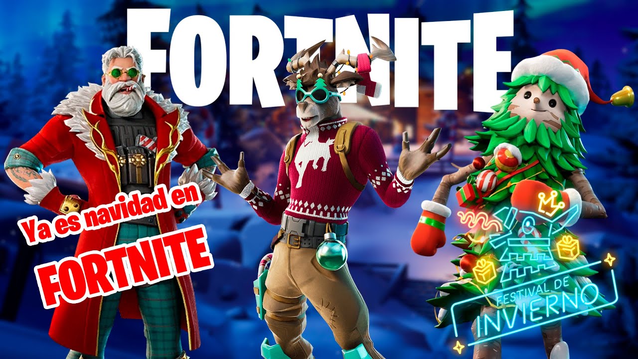 🔴¿Cómo se ha portado SANTA?🎄🎅|| Fortnite festival de invierno || Fortnite con SUBS + Privadas 👌||