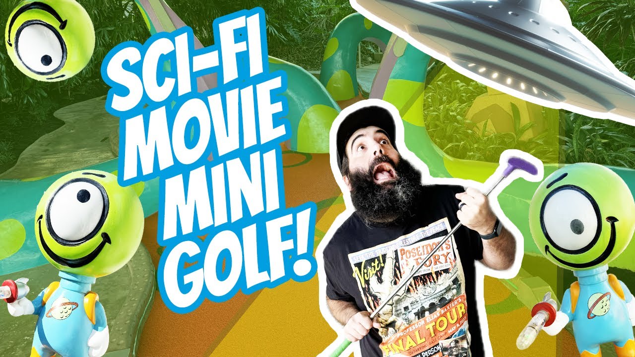 Putting with Aliens: A Sci-Fi Drive-In Mini Golf Adventure