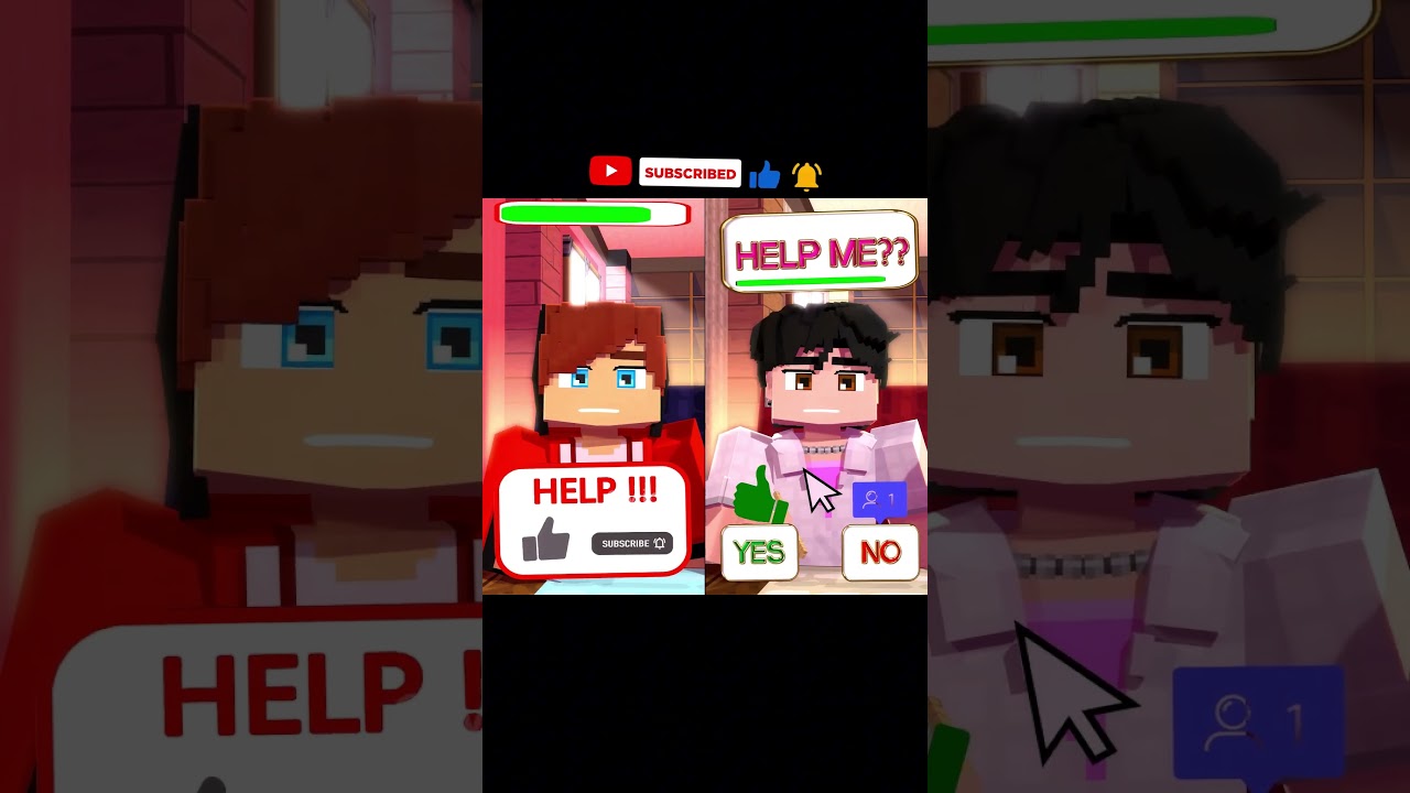 JJ and Mikey vs Kpop Demon Hunters (MAIZEN Minecraft Animation Meme) #memes #shorts #minecraft