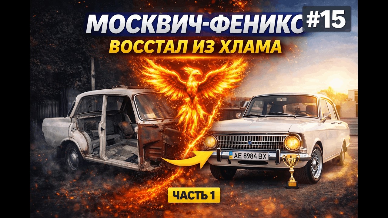 ВОССТАЛ ИЗ ХЛАМА. Из металлолома — в победители соревнований. История, в которую никто не верил