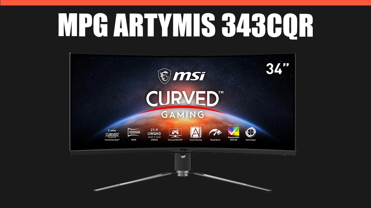 Монитор MSI MPG Artymis 343CQR