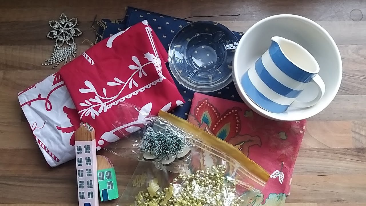 December thrift  haul | bought in Headcorn (mainly)