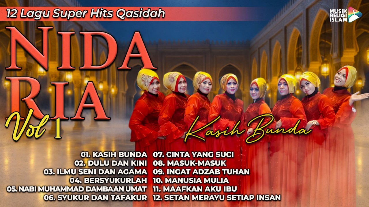 12 Lagu Super Hits Qasidah Nida Ria Vol 1 #nidaria #qasidah #gambus