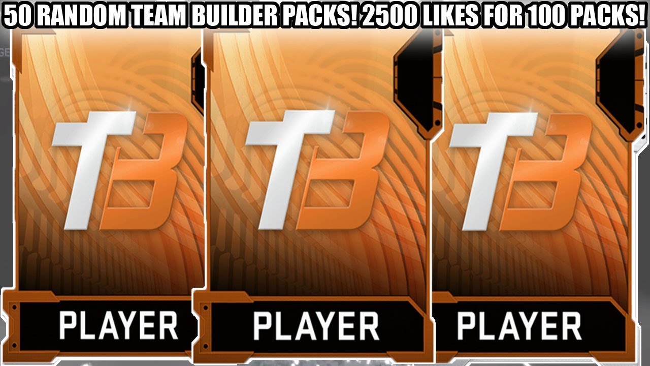 50 TEAM BUILDER PACKS! 2500 LIKES FOR 100 MORE! | MADDEN 19 ULTIMATE TEAM