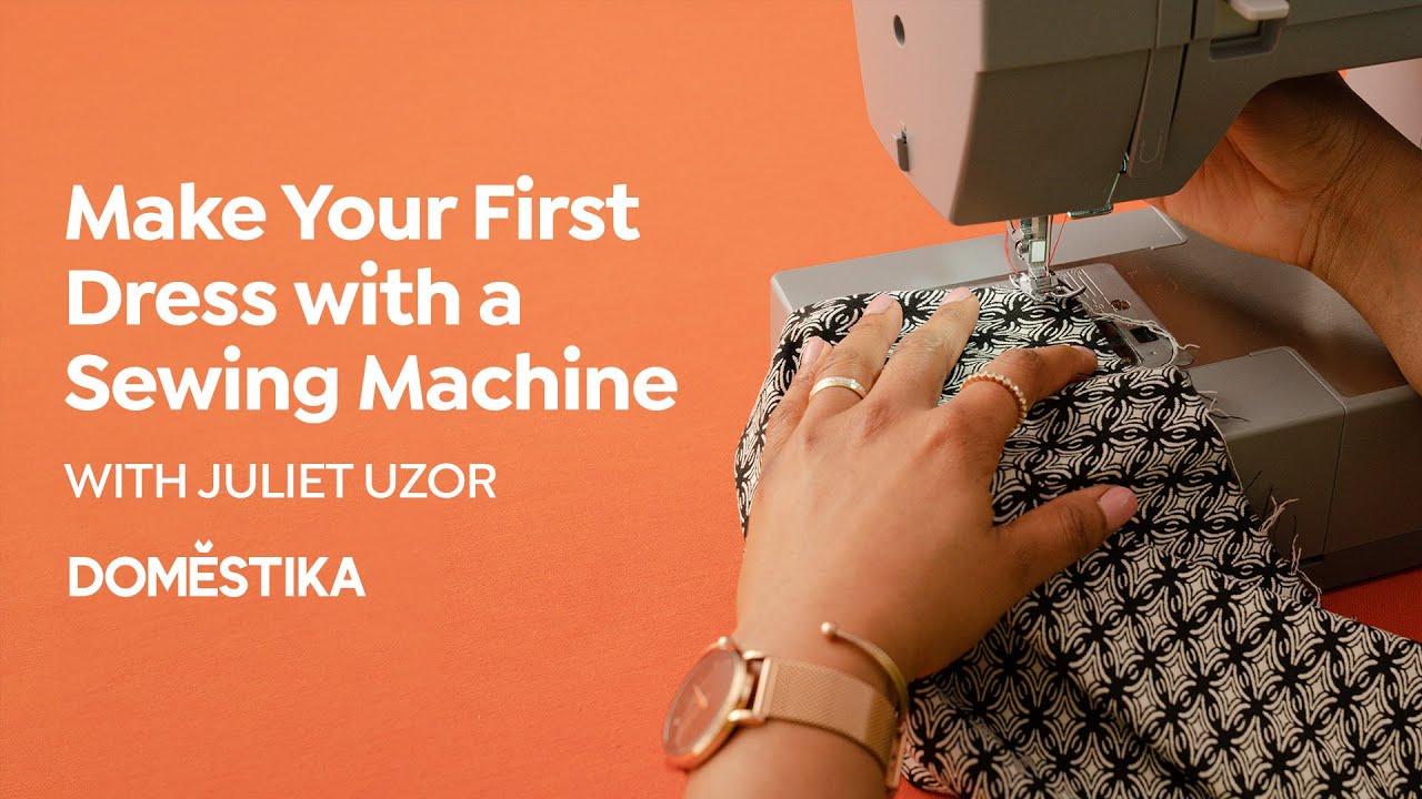 CURSO ONLINE M&aacute;quina de coser para principiantes: crea tu primer vestido de Juliet Uzor