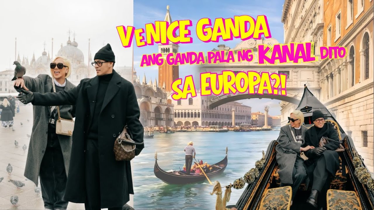 VeNICE GANDA! Ang ganda pala ng KANAL dito sa EUROPA?!!