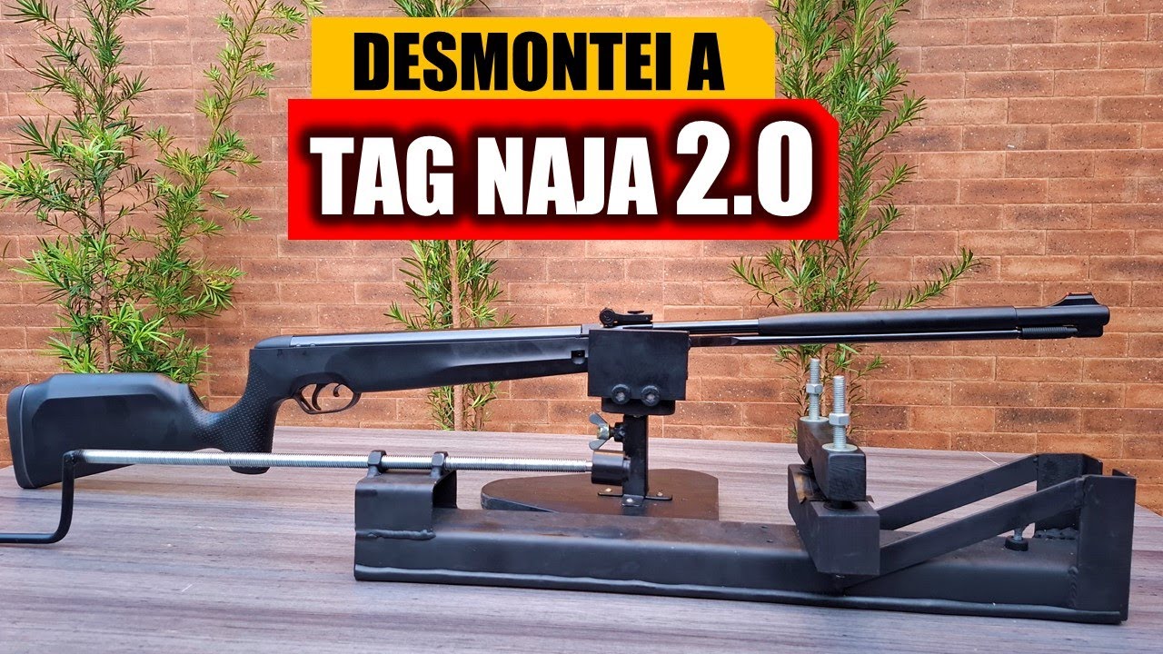 CONHEÇA A TAG NAJA 2.0 DESMONTADA ! MUITO ROBUSTA