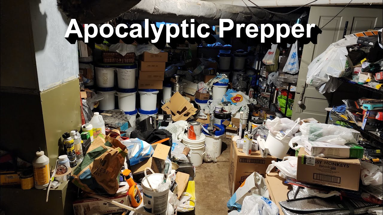 Cleaning the hoard of an APOCALYPTIC PREPPER!