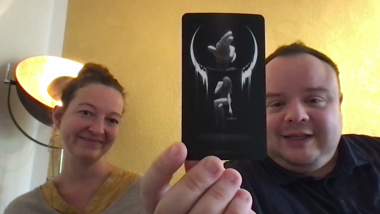 Tarot - Tageskarte - Der Mond - The Moon - XVIII - 18 - Schwellenangst