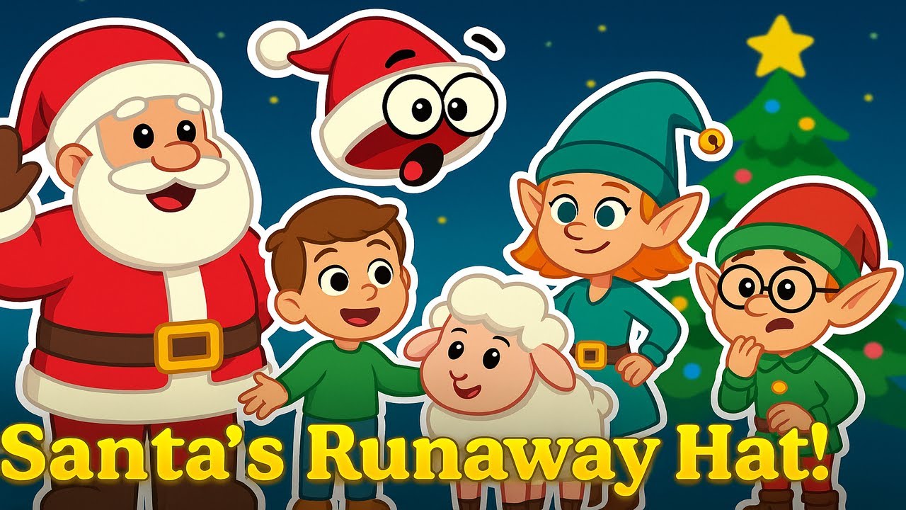 Santa and the Hat That Refused to Be Worn | Finn & Dolly Save Christmas |  Animated Movie for Kids