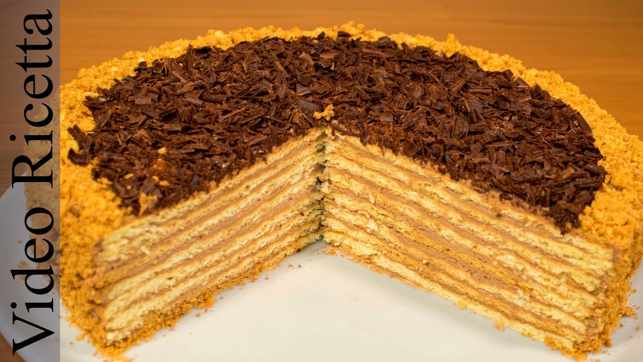 Deliziosa Torta Armena Mikado | Chocolate Caramel Cake 