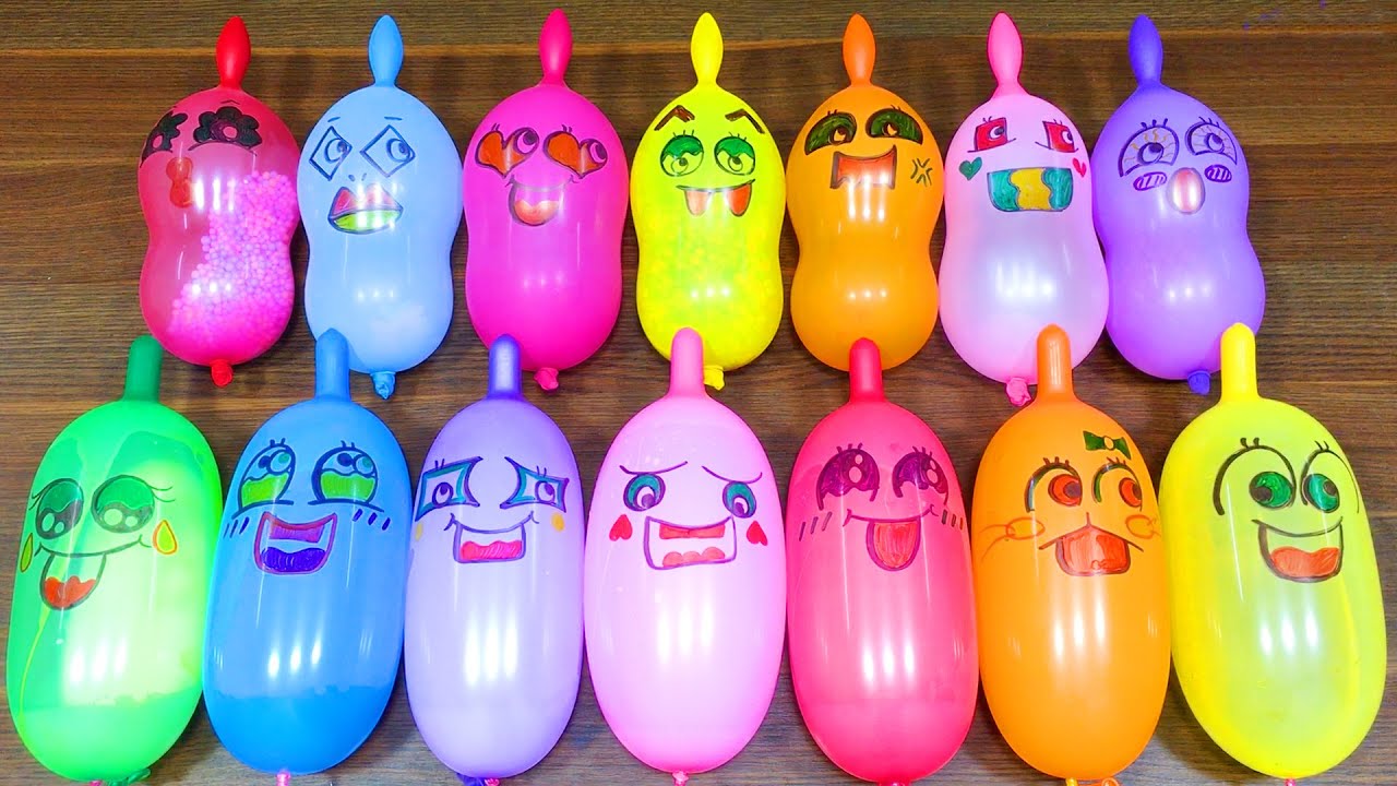 Making CRUNCHY slime with FUNNY BALLOONS !!! Satisfying Slime Taylor RS #405