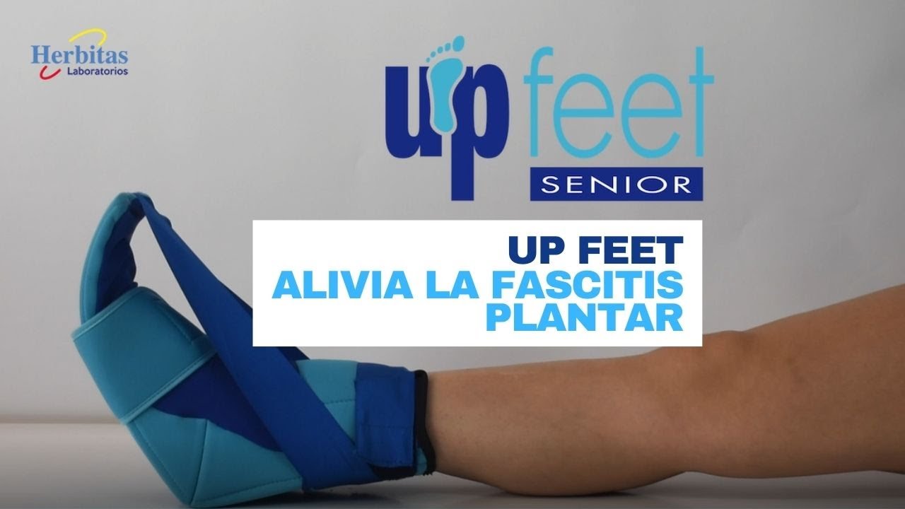 🩹🦶🏽 Férula Up Feet Senior | Alivia el dolor de fascitis y juanetes | Laboratorios Herbitas