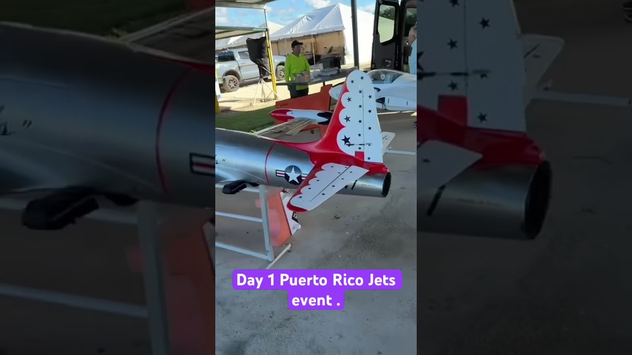 Day one Puerto Rico jets event . 