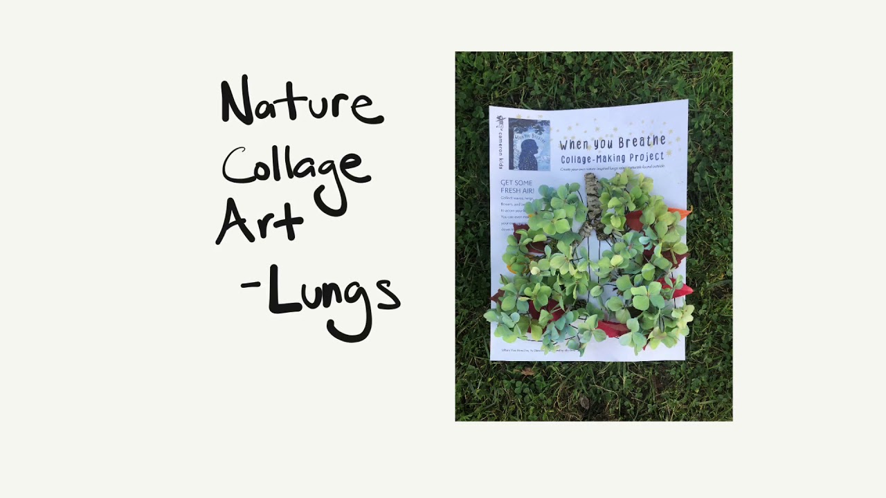 Nature Collage Art - Lungs