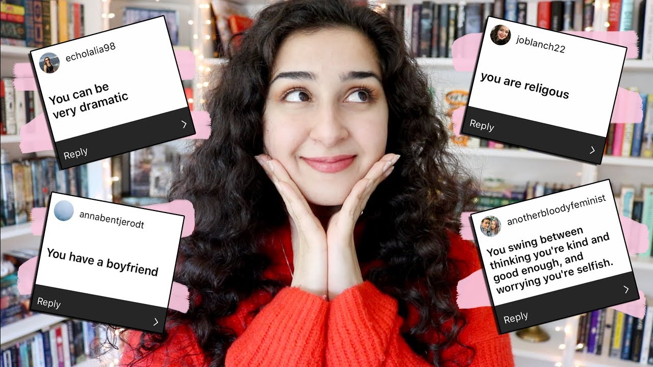reacting to your assumptions about me & getting too personal