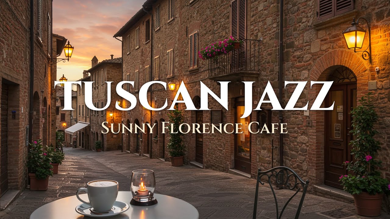 Italian Jazz Cafe ☕: Smooth Florence Bossa Nova for Focus & Study