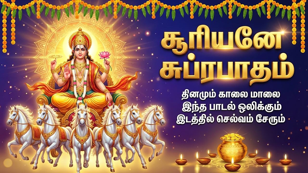 Sunday Special Sri Surya Bhagavan Bhakti Songs | Surya 108 Potri 🙏 |Surya Bhagavan Bhakti Padalgal