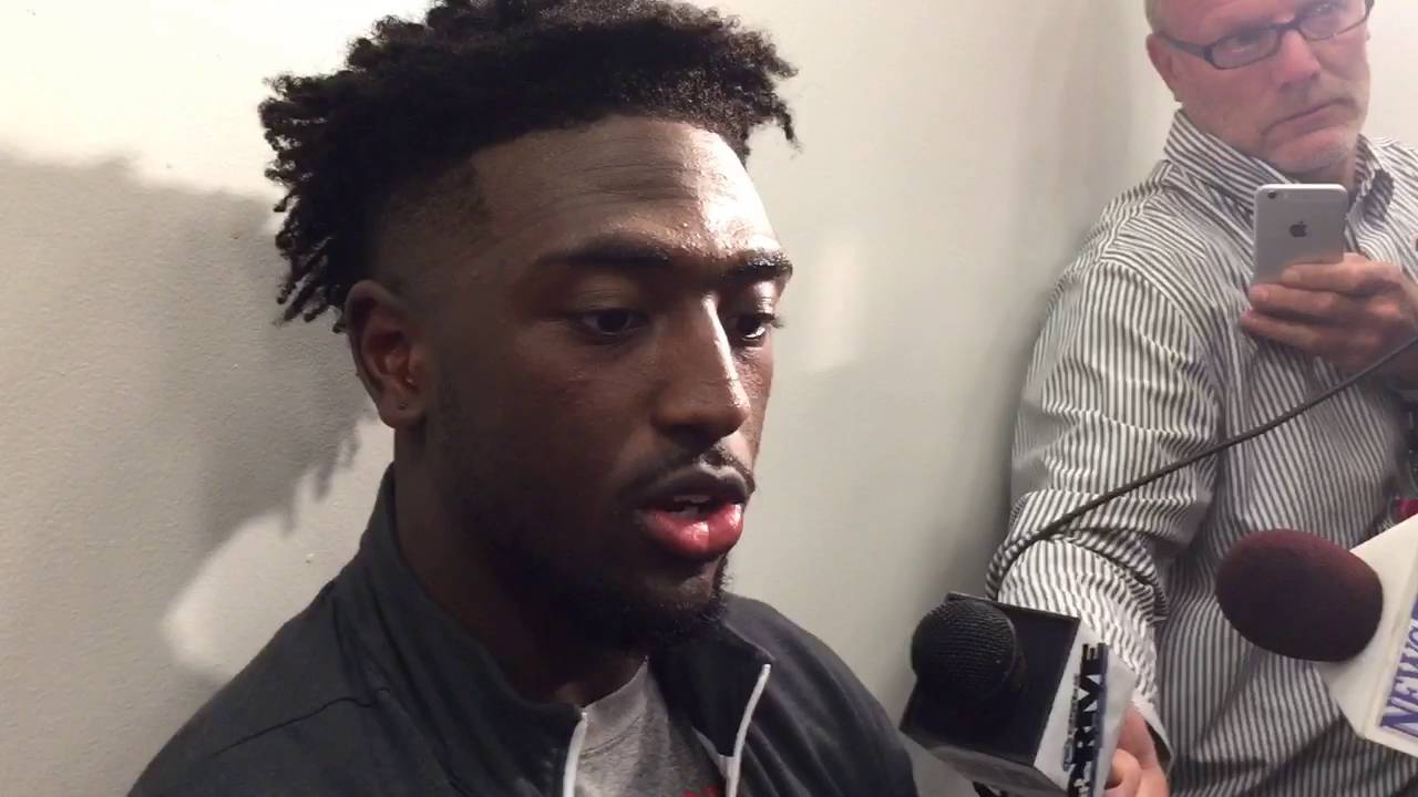 Parris Campbell on his 92-yard kick return