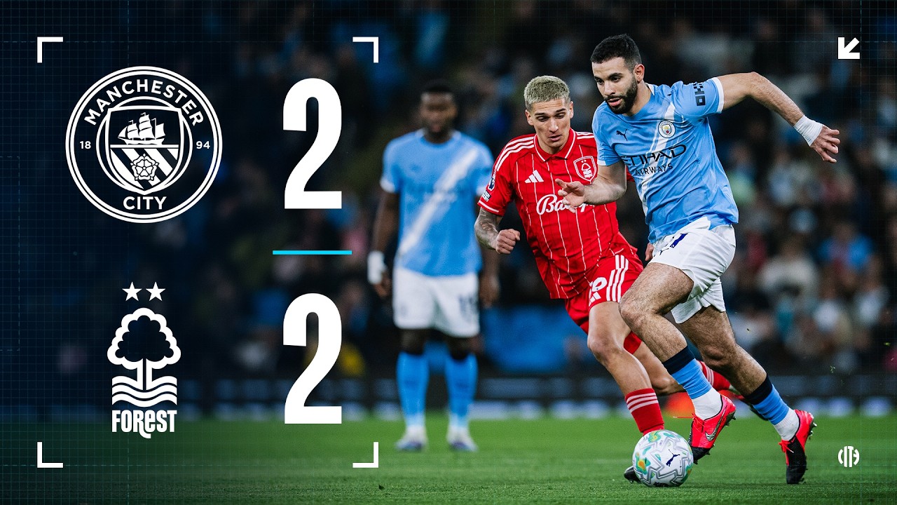 HIGHLIGHTS! | City are forced to settle for a point | City 2-2 Nottingham Forest | Premier League