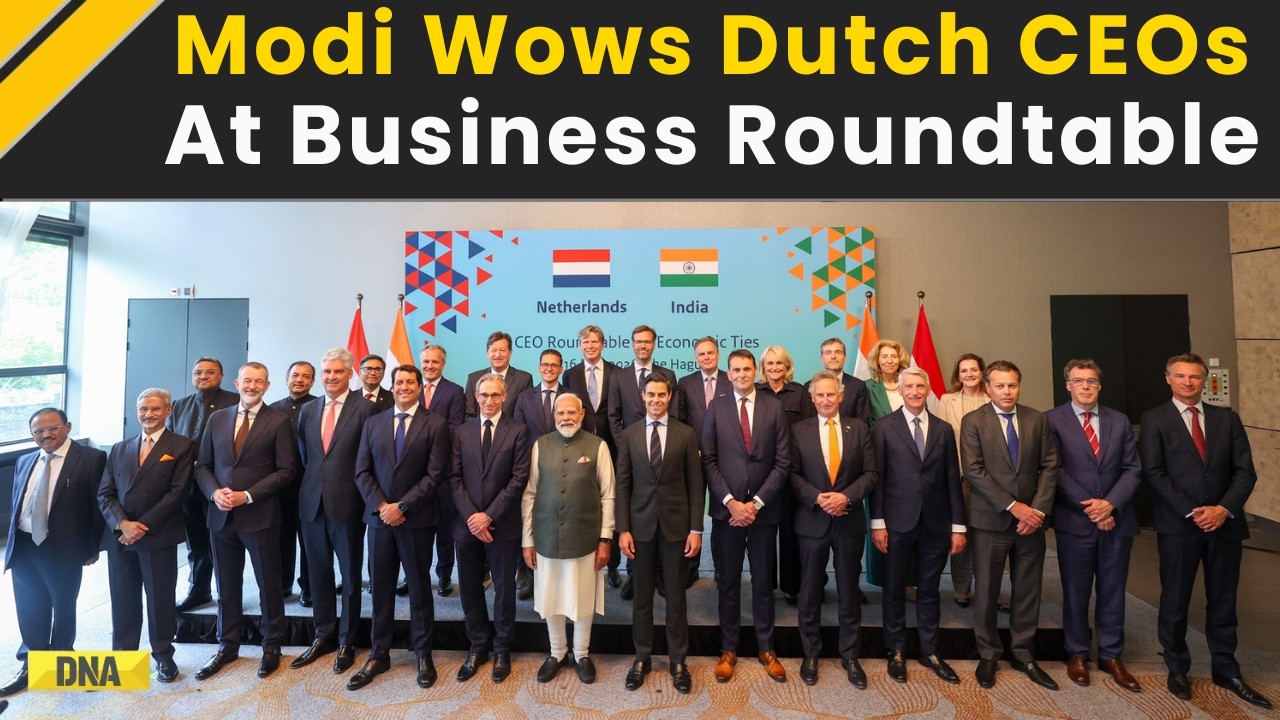 PM Modi News: Dutch CEOs Praise India&rsquo;s Growth After PM Modi Roundtable