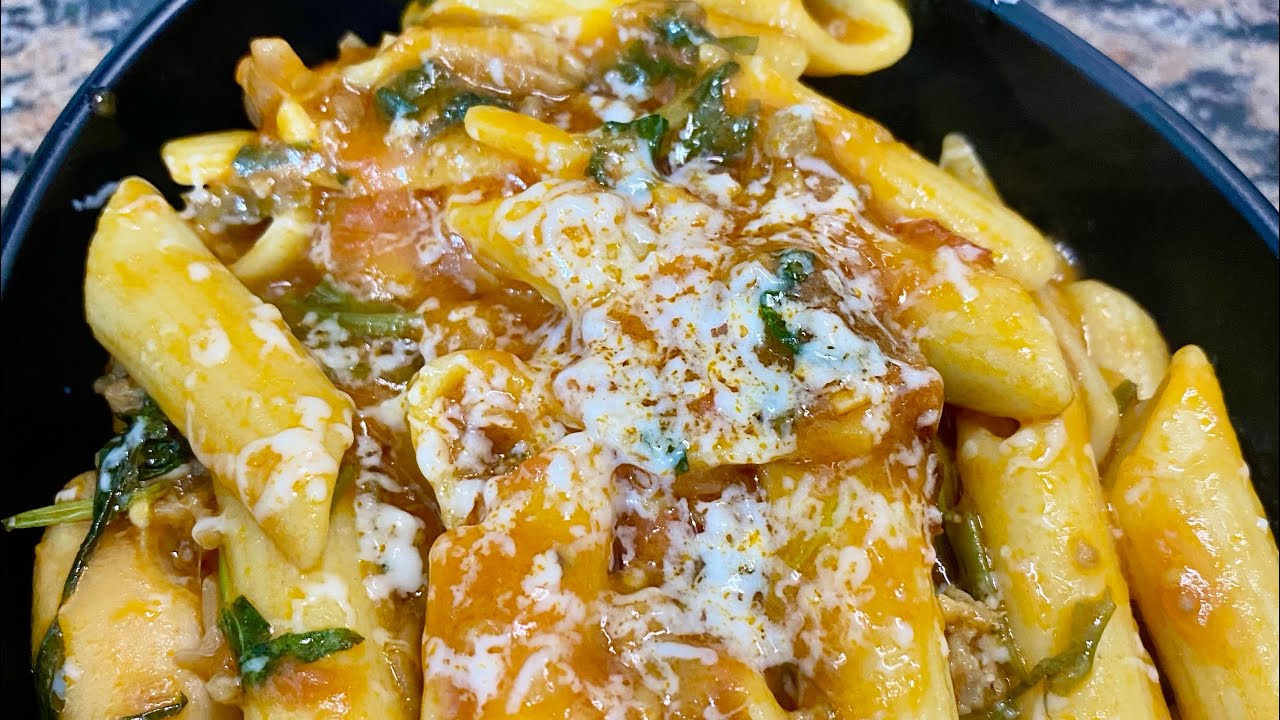 JINSI YA KUPIKA MACARONI PASTA @aminabandatz  #tanzaniafood