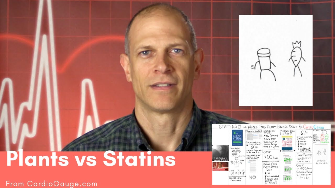 Plants vs Statins, as a treatment for Heart Disease