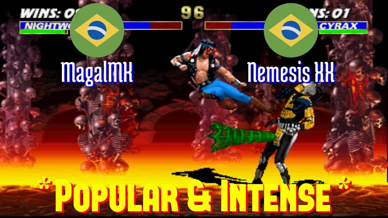 FT5 @umk3: MagalMK (BR) vs Nemesis XX (BR) [Ultimate Mortal Kombat 3 Fightcade] Feb 25
