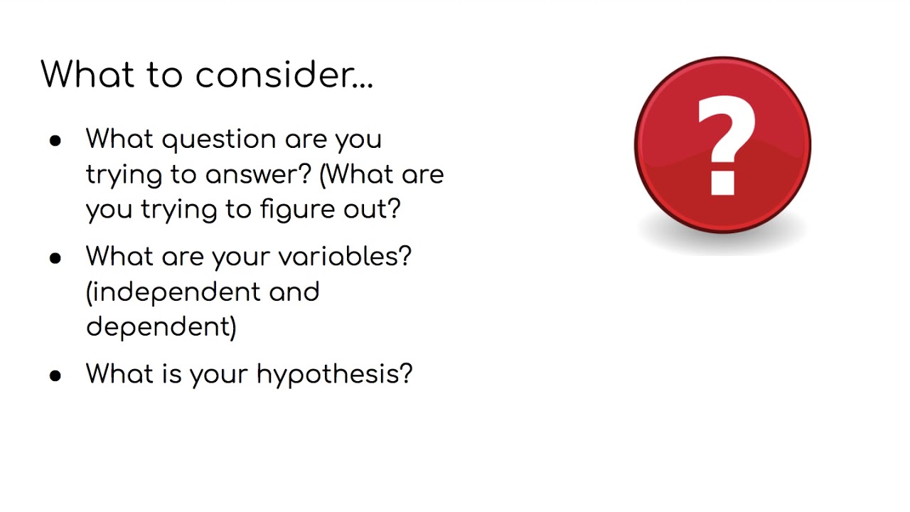 Writing Experimental Procedures