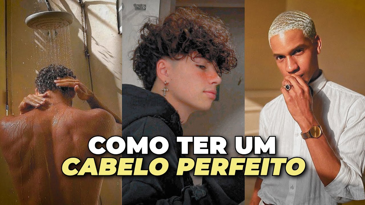 O guia definitivo para o seu cabelo crescer mais Bonito, Forte e Saudável | Glow Up Masculino