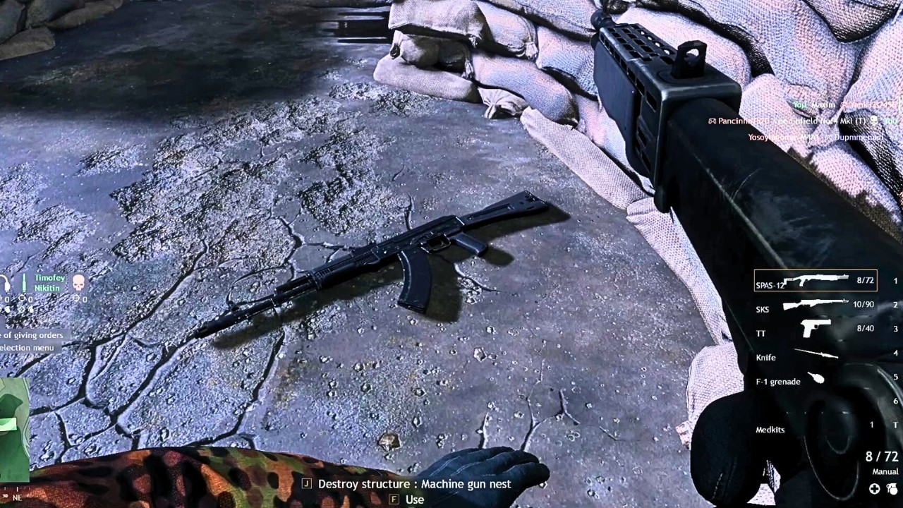 Enlisted gameplay: Modern conflict - Operation Paris Metro