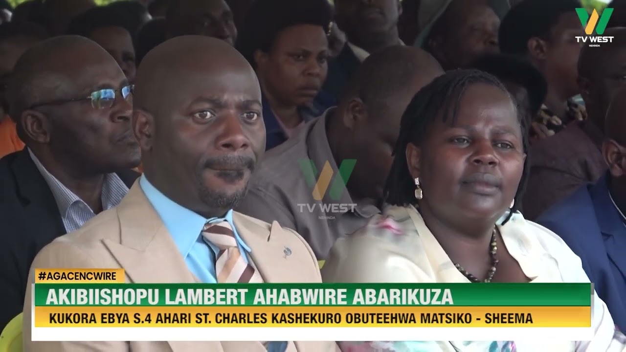 AGACENCWIRE: Aakibiishopu Lambert ahabwire aba S.4 ahari St. Charles Kashekuro obuteehwa matsiko.